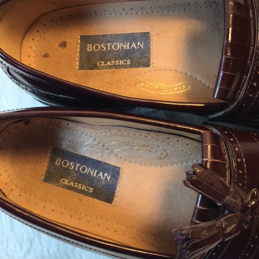 Bostonian Classic First Flex Patent Loafers Size 8 - Picture 3 of 7